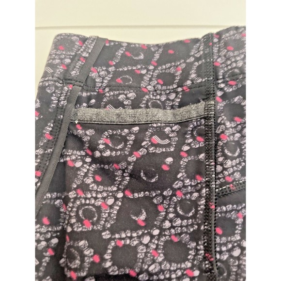 Lole Dark Blue Print Women Leggings/Joggers Size Small w Adjustable Waist - Picture 9 of 9